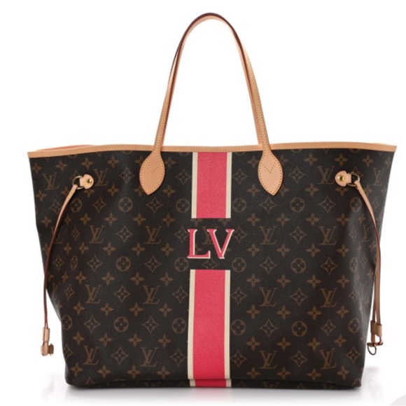 🥳Monogram My LV Heritage Neverfull GM Fuchsia & pink. Rare and collectible!!! - Picture 2 of 12